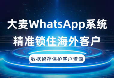 突破海外市场客户流失困局：大麦智能WhatsApp系统实现