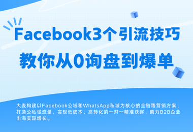 从0询盘到爆单！同行绝不会告诉你的3个引流技巧